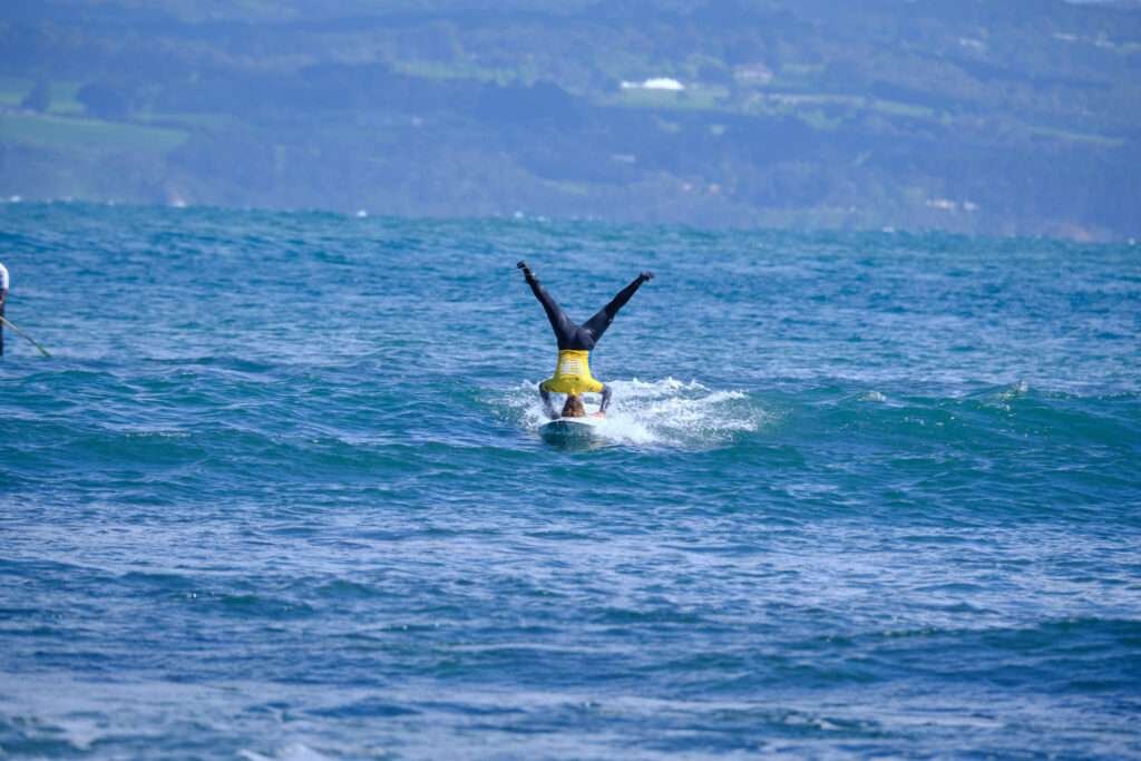 Bass-Coast-Australian-SUP-Titles-Cat-Bay-Phillip-Island-Surfing-Headstand